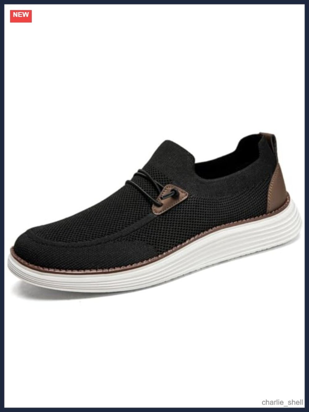 Men's Slip On Loafers | Comfortable Rubber Sole Boat Shoes